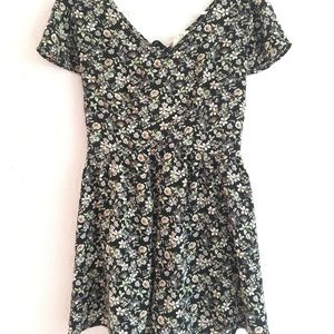 LA hearts floral romper